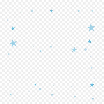 Blue Euclidean vector - Blue star vector 