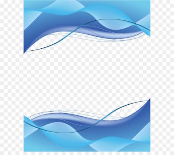 Blue Euclidean vector - Vector blue border 