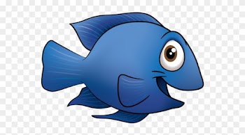 Blue Fish Clip Art - Blue Fish Clipart