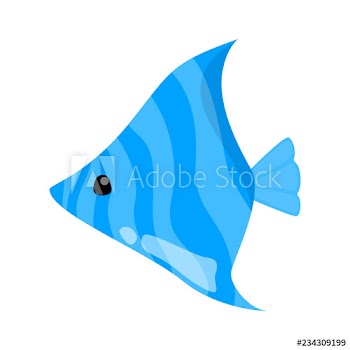 Blue fish scalar