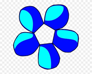 Blue Flower Clip Art - Flower Clip Art