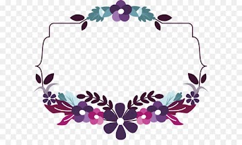 Blue flower title box 