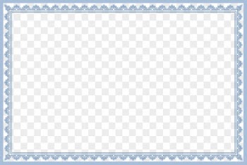 Blue frame png, vintage ornament | Free PNG - rawpixel