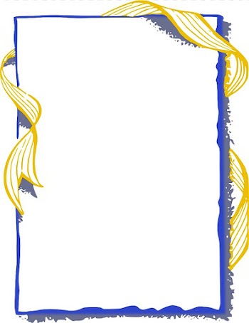 Blue Frames , Blue Gold transparent background PNG clipart