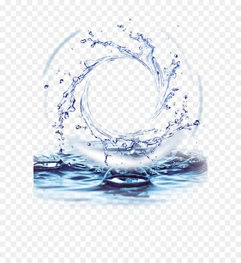 Blue fresh cosmetics poster background material 