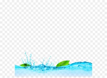 Blue Fresh Water Leaves Decorative Patterns 