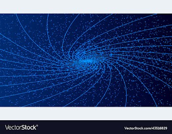 blue galaxy lines cosmic