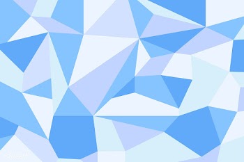 Blue geometric background vector | Free  vector - 2337318