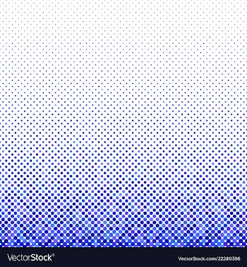 Blue geometric circle pattern background vector image