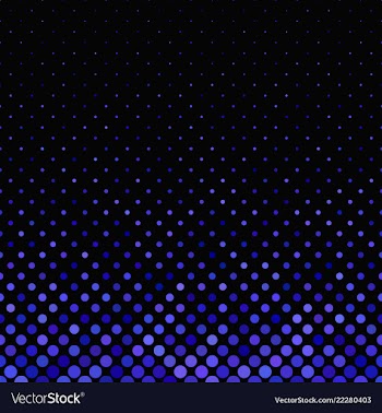 Blue geometric dot pattern - winter background vector image