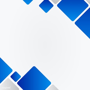 Blue geometric frame vector | Free  vector - 2340709
