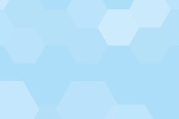 Blue geometric hexagon pattern background vector