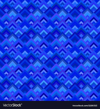 Blue geometrical abstract diagonal shape pattern vector image