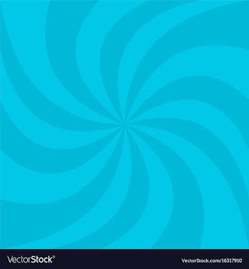 Blue geometrical spiral background - graphic vector image
