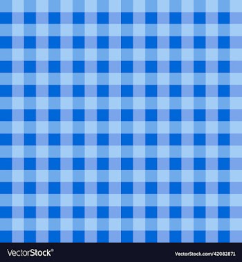 blue gingham tablecloth pattern
