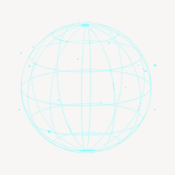 Blue globe grid, global network | Free Photo - rawpixel