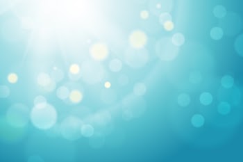Blue gradient background with bokeh effect Free Vector