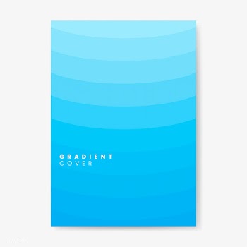 Blue gradient cover graphic design | Free stock vector - 458333
