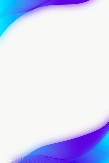 Blue gradient curve frame template design element | Free  transparent png - 2346094