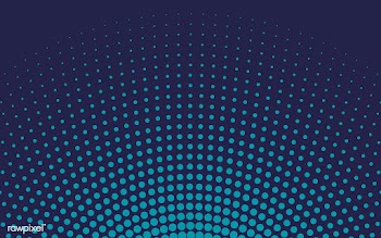 Blue gradient halftone background vector | Free stock vector - 523520