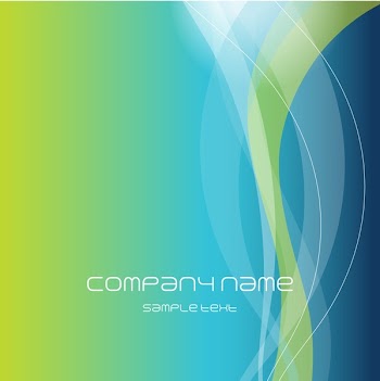 Blue Green abstract background - trendy business website  template with copy spaceContemporary texture. Vector.