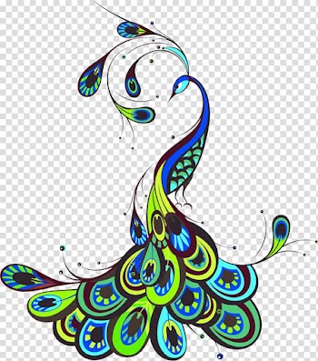 Blue, green, and teal peacock , Asiatic peafowl Feather , Colorful peacock tail transparent background PNG clipart