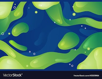 blue green background