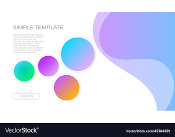blue green gradient simple ppt banner homepage bac