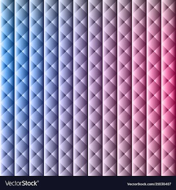 Blue grid mosaic background creative design vector image