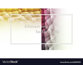 Blue grid mosaic background creative design vector image