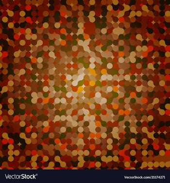 Blue grid mosaic background creative design vector image