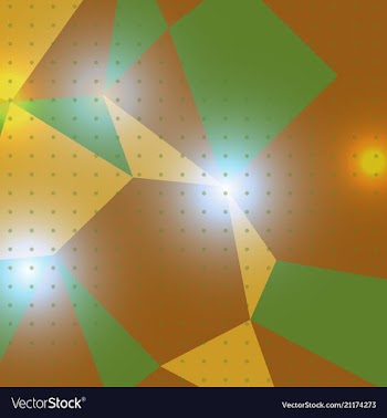 Blue grid mosaic background creative design vector image