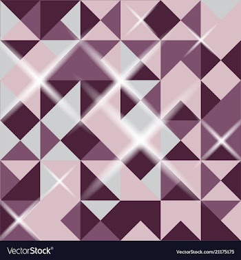 Blue grid mosaic background creative design vector image