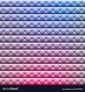 Blue grid mosaic background creative design vector image