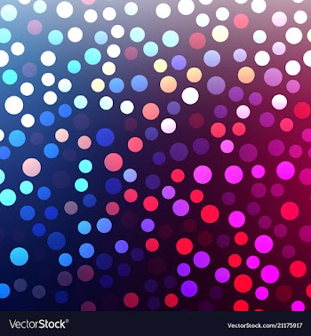 Blue grid mosaic background creative design vector image