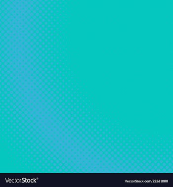 Blue halftone dotted pattern background design vector image