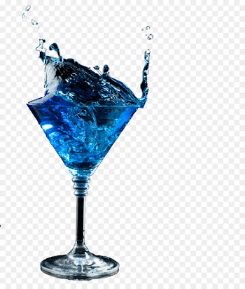 Blue Hawaii Blue Lagoon Cocktail Martini Margarita - cocktail 