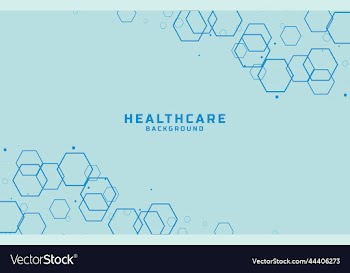 blue healthcare and medical science background