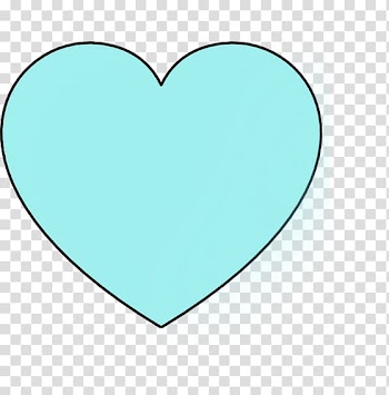 Blue Heart , heart transparent background PNG clipart