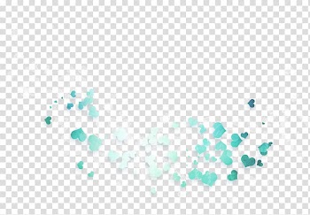 , Blue Heart transparent background PNG clipart