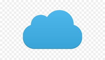 blue heart turquoise aqua sky - Cloud 