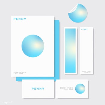 Blue holographic gradient background design s.. | Free stock vector - 541508