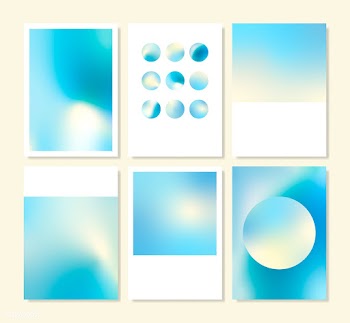 Blue holographic gradient background design s.. | Free stock vector - 541551