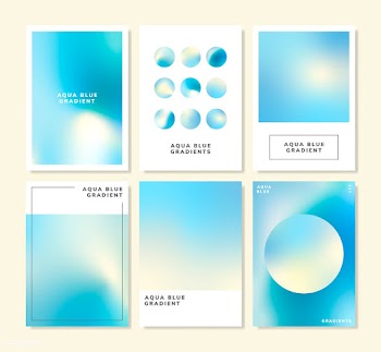 Blue holographic gradient background design s.. | Free stock vector - 541558