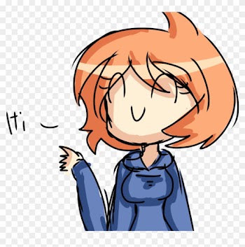 Blue Hoodie Girl By Mintgreengum-harley - Girl In Blue Hoodie