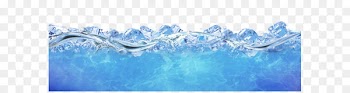 Blue ice floats on the water frame texture 