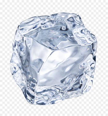 Blue ice Ice cube Crystal - Ice 