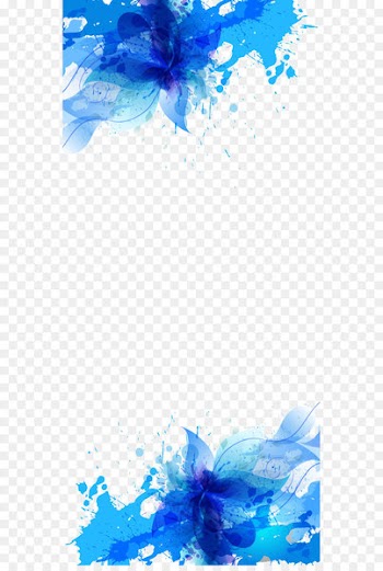 Blue Illustration - Blue shading 