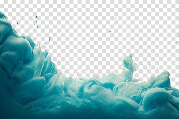 Blue ink transparent background PNG clipart