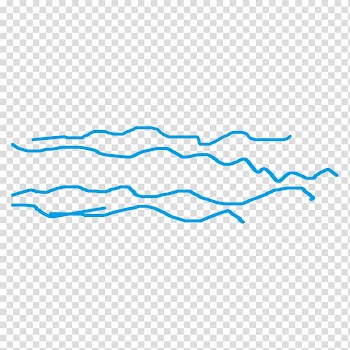 Blue , Irregular lines transparent background PNG clipart